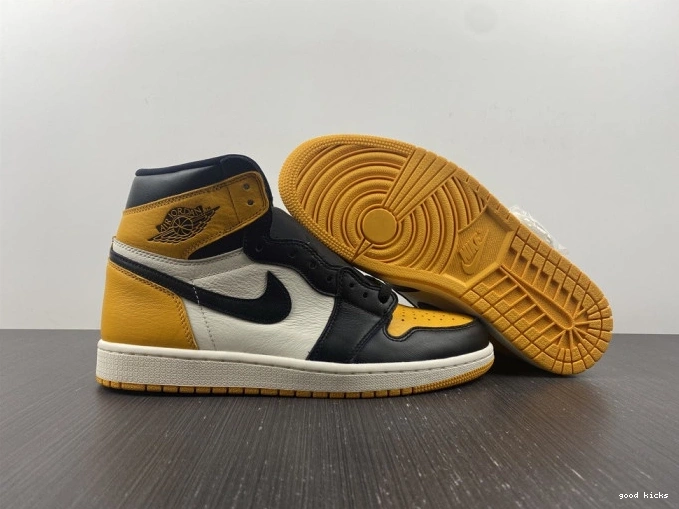 Rep Air High 555088-711 OG Toe Yellow Jordan 1 0705